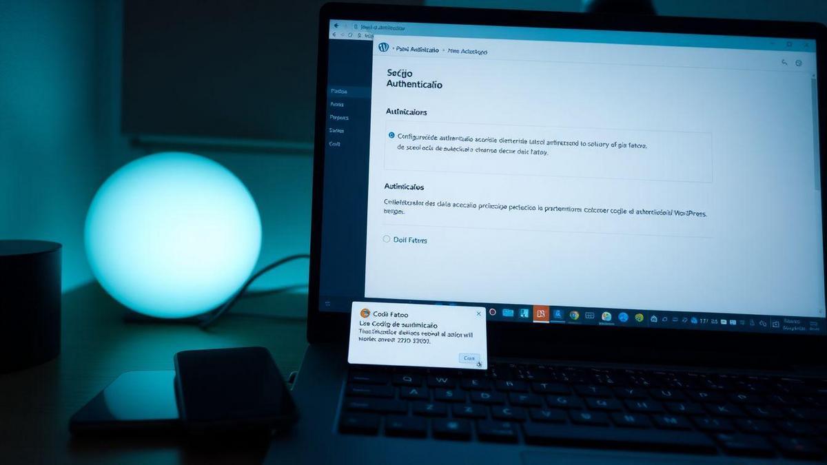 Configuração de Autenticação de Dois Fatores WordPress